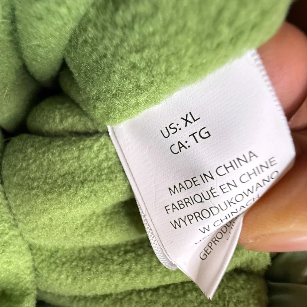 Rachel Zoe Pet Dog Puffer Jacket NWT XL Green Full Body Hooded Soft Fleece